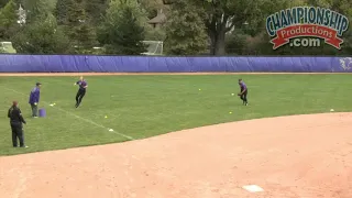 8-Ball Drill for Softball Outfielders!