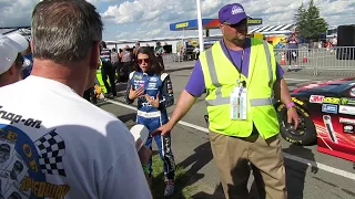 Danica Patrick cursed out Pocono Fans for 2 little boo's.