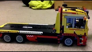 lego technic set 8109 review (flatbed truck)