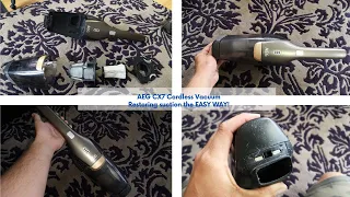 AEG CX7 Cordless Vacuum - It's first EVER filter clean...