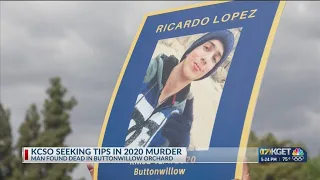 KCSO asks for help to solve 2020 killing