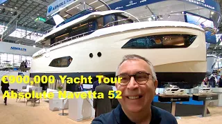 €900,000 Yacht Tour : Absolute Navetta 52
