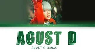 BTS Suga (AGUST D) - Agust D [Color Coded Lyrics/Han/Rom/Eng/가사]