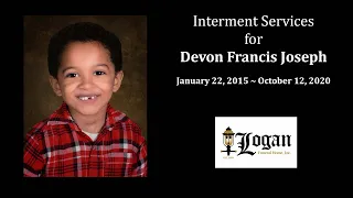 Interment Services for Devon Francis Joseph