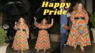 Melissa McCarthy shouts HAPPY PRIDE as leaving Watch What Happens Live!!