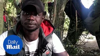 'If I die, no problem': Migrant desperate to make it to UK