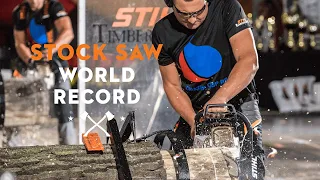 Stock Saw World Record Polish Championship 2020 // STIHL TIMBERSPORTS®