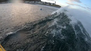 Kayak - Big Wave Surfing in Norway II (GoPro7)