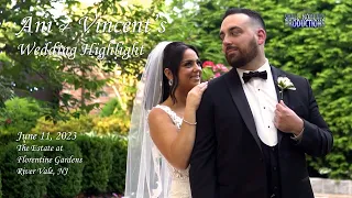 Ani & Vincent's Wedding Highlight (The Estate at Florentine Gardens - River Vale, NJ)