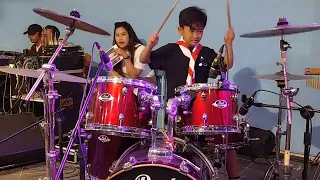 Drum Cover Lagu Bendera milik Coklat Band - oleh Jagad Drummer Cilik dari Bali