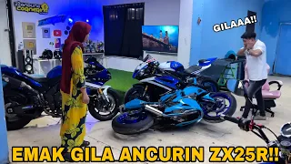 EMAK GILA PUNYA YAMAHA R1 || ZX25R LANGSUNG DIANCURIN DIDEPAN AKANG MV‼️