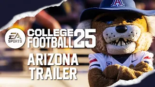 Arizona Wildcats EA Sports College Football 25 Reveal Trailer