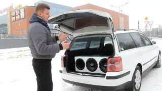 Фольксваген (volkswagen) с Sundown Audio в рубрике Автозвук на канале Посмотрим