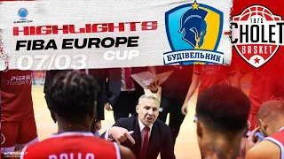 BC Budivelnyk Kiev vs Cholet Basket : Résumé du quart de finale de la Fiba Europe Cup