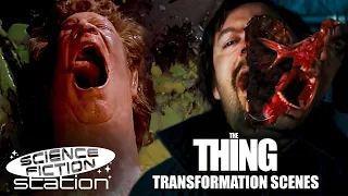 The Grossest Transformations In The Thing Movies | Science Fiction Station