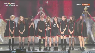 161119 2016 MMA BEST Song Of The Year - TWICE (트와이스)