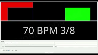 BroMetronome 70 BPM 3/8