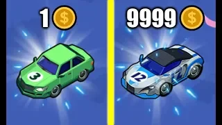 IS THIS MAX LEVEL CAR EVOLUTION! All Cars Unlocked in Traffic Merge! (9999+ Level Traffic!)