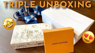 LUXURY HAUL ft. Dior, Louis Vuitton & Manolo Blahnik