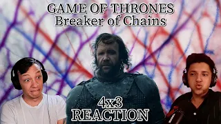 FIRST TIME WATCHING GAME OF THRONES!!! 4x3: "Breaker of Chains" (CAN'T BELIEVE HE DID THAT!)