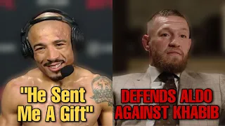 Jose Aldo REVEALS Conor McGregor sent him a Gift after UFC 200 win, Conor Defends Aldo vs Khabib