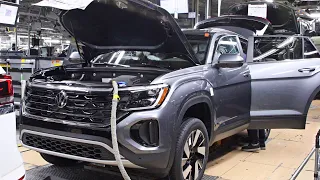 2024 Volkswagen Atlas PRODUCTION Line in the U.S.