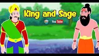 King and sage helping stories Mazedaar Kahaniya English moral story