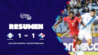 Resumen | Guatemala vs Panamá | 2023/24 Concacaf Nations League