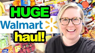 HUGE $400 Walmart Grocery Haul! 😯 Family of 4 Restock after Thanksgiving!