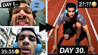 I ran 5k everyday for 30 days... HERE'S WHAT HAPPENED!! | Showercapsuf