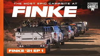 The MOST EPIC Convoy Yet - Setting Up Camp Patriot Style - Finke 2021