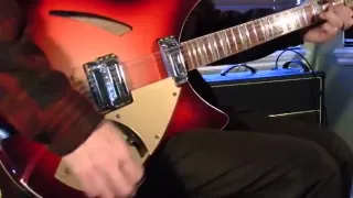 The Byrds: "Turn! Turn! Turn!" (solo guitar) Rickenbacker 360/12 C63 & Vox AC30