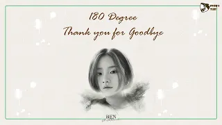[THAISUB] BEN (벤) - Thank you for Goodbye/ 180 Degree (헤어져줘서 고마워/ 180도)