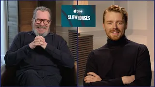 SLOW HORSES Interview! Gary Oldman & Jack Lowden