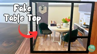 Customizing a Miniature Kitchen | Miniature House Build | The Satisfied Time House Kit