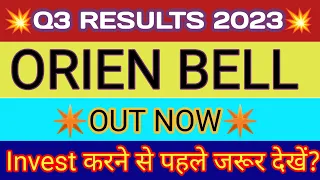 Orient Bell Q3 Results 2022 | OrientBell Share Latest News | Orient Bell Share