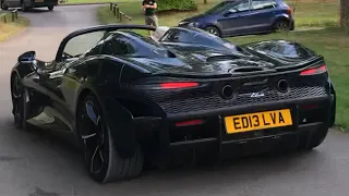 Supercars leaving Salon Privé 2023 Part 1