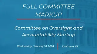 Full Committee  Markup