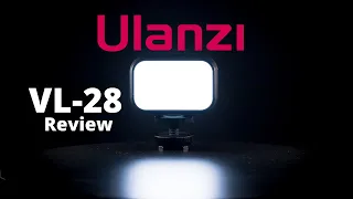 Ulanzi VL28 Mini Vlogging light Review for GoPro, phone or DSLR | Cheap LED light for GoPro