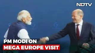 PM Modi Holds Bilateral Talks With German Chancellor Olaf Scholz