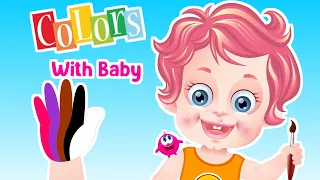 Learn Colors with Little Baby and Finger Family Songs  Ep-2 | Best Learning Videos for Toddlers