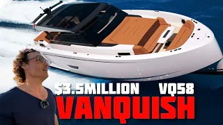 InLove $3.5m 2021 Vanquish VQ58 T-Top Yacht tour