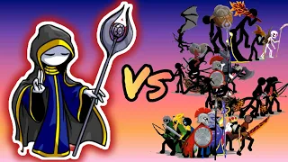 Stick War 3 - Meric + Secret Ability BeWitch Vs All Units + All Generals