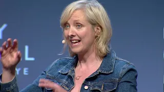 Carole Cadwalladr at Hay Festival 2019