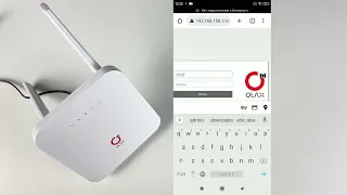 Включение и обзор меню 4G роутер OLAX CPE AX6 Pro A