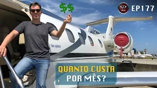 Quanto custa por mês ter um jatinho?