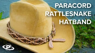 🐍 Make a Rattlesnake Hatband with Paracord!