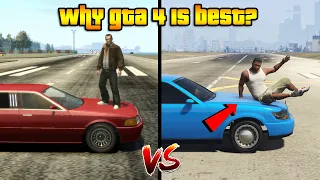 GTA 5 VS 4 : WHY GTA 4 IS BEST?