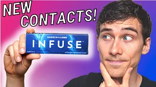 Best Contact Lenses for Dry Eyes? B&L Infuse Review (Ultra One Day)