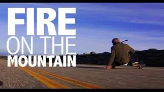 Longboard Freeride "Fire On The Mountain"